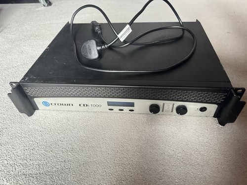 Crown cdi 1000 power - 1000, amplifier