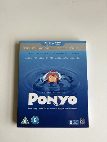Ponyo blu ray dvd the - ponyo,