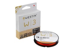 Westin W3 8 Strand Braid Dutch Orange Lure Fishing Line - 135m Pike Perch Zander