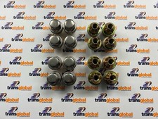 Stainless Steel Alloy Wheel Nuts x16 for Land Rover Discovery 2 TD5 or V8