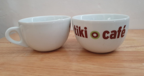 Vintage cappuccino cups - vintage, 2