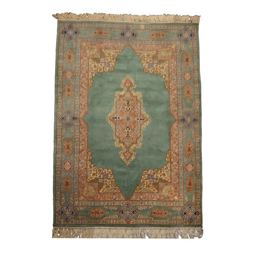 6x9 hand knotted new - 6x9,