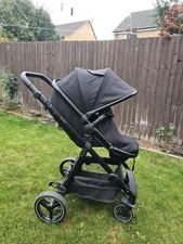  baby stroller, in perfect condition Black