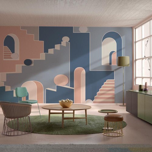 Modern villa geometric - modern,