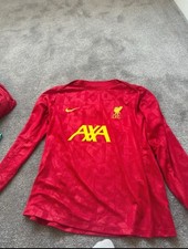 Liverpool fc home warm up top pre match long sleeve