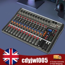 12 Channel Sound Audio Mixer