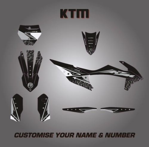 Custom ktm graphics sxf - ktm, sx