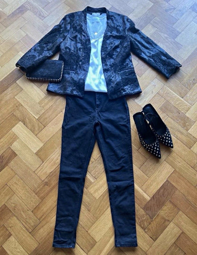 Reiss cyrano black - cyrano, lace