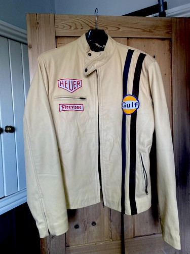 Steve mcqueen gulf - steve, leather