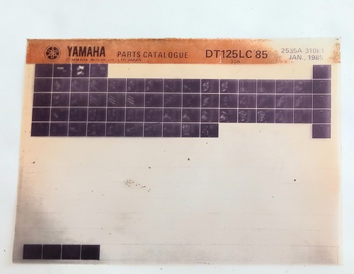 Yamaha enduro dt125lc 35a - yamaha,