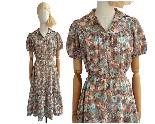 Vintage 70s dress tiered - vintage,