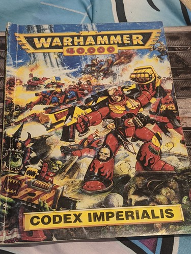 Vintage warhammer 40k - vintage, codex