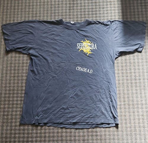 Vintage 1994 sepultura chaos - vintage,