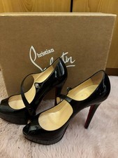Christian Louboutin Women's Heels Worn Good Condition Size UK 4 Euro 37