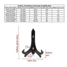 4-14 inch Height Wooden