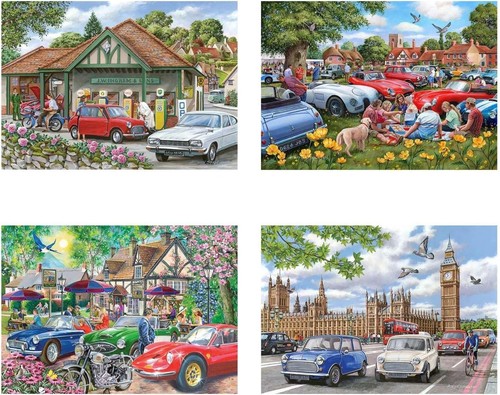 House puzzles nice day - of, for