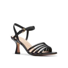 CLARKS LADIES LEATHER HEELED