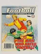 FOOTBALL PICTURE STORY MONTHLY NO.211 THE MAN WHO HATED FOOTBALL HENDRY SCOTLAND
