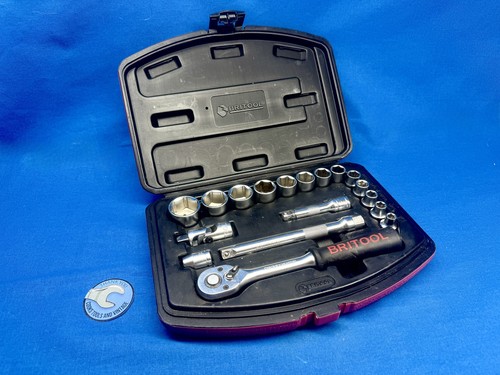 Britool ratchet set 72 - 3/8,