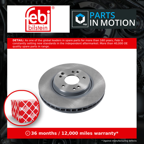 Brake discs pair vented - discs,