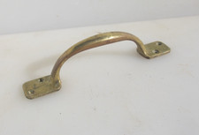 Vintage brass door handle - vintage,