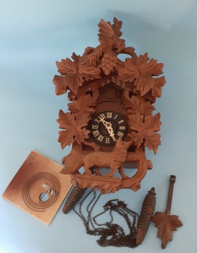 Vintage cuckoo clock west - cuckoo, clock,