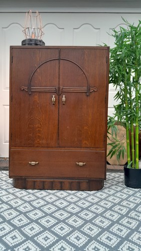 1930s art deco tallboy door - 1930s,