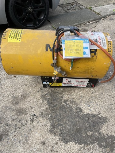Master gas 110v - 110v, fan