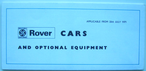 Rover 2000 3500 3500s p5 - rover, p6