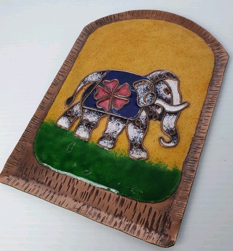 Vintage copper enamel - vintage,