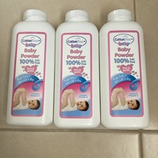 Talc Free Baby Powder x3 New
