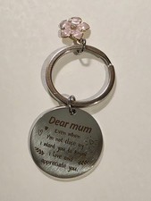 'Dear Mum' Engraved Keychain |