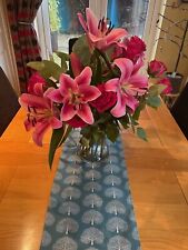 Oak Tree Teal Table Runner