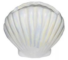 White Shell Vase Ceramic