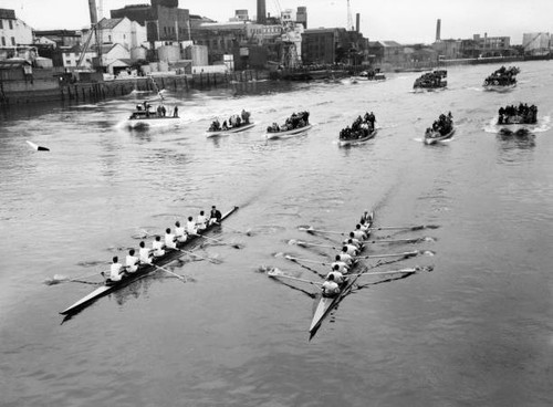 Oxford and cambridge - boat, race