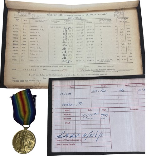 Ww1 victory medal 41337 - ww1, pte