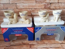 Lurpak Douglas Limited Edition Egg Cups The Complete Set Of 4.