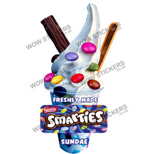 Smarties Flake Ice Cream