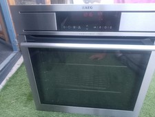 AEG built-in electric ovens x 3 - 2 Normal Fan ovens and 1 Microwave Grill 1000w