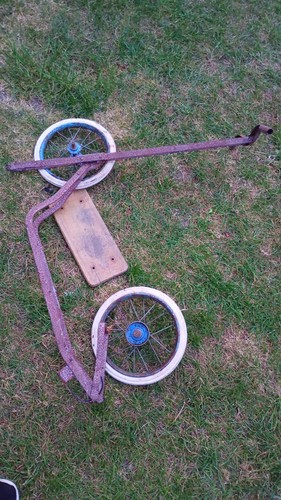 Vintage kids tri ang scooter - tri,