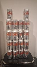 Diet Coke Tower Structure Coca Cola Bespoke 24 Cans Unique House Decor