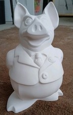 Natwest Bank Pigs BISQUE