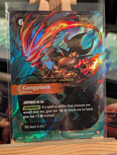 Riftbound tcg gangplank naval - tcg,