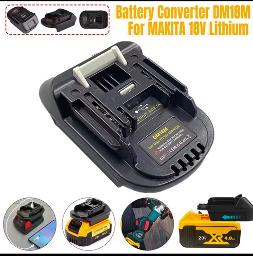 Battery adapter for makita 18v - battery,