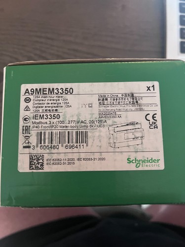 Schneider 125amp kwh - 125amp,