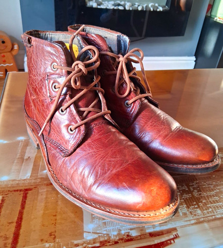 Caterpillar cat brown - cat, leather