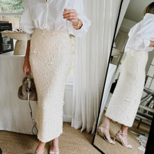 NWT H&M Sequined High-waisted
