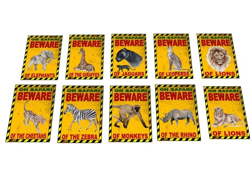 Safari animal beware - safari,