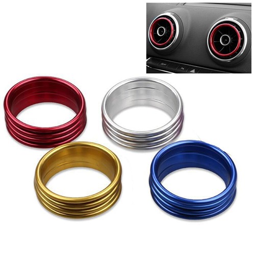 4pcs alloy air - vent, aircon