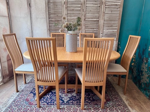 Vintage oak danish skovby - danish,